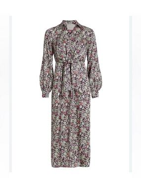 cinq a sept Floral Midi Dress